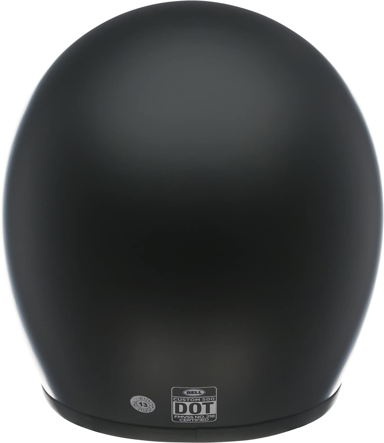 Bell Custom 500 Matte Black Open Face Helmet