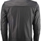 Highway 21 Primer Men's Black Leather Jacket