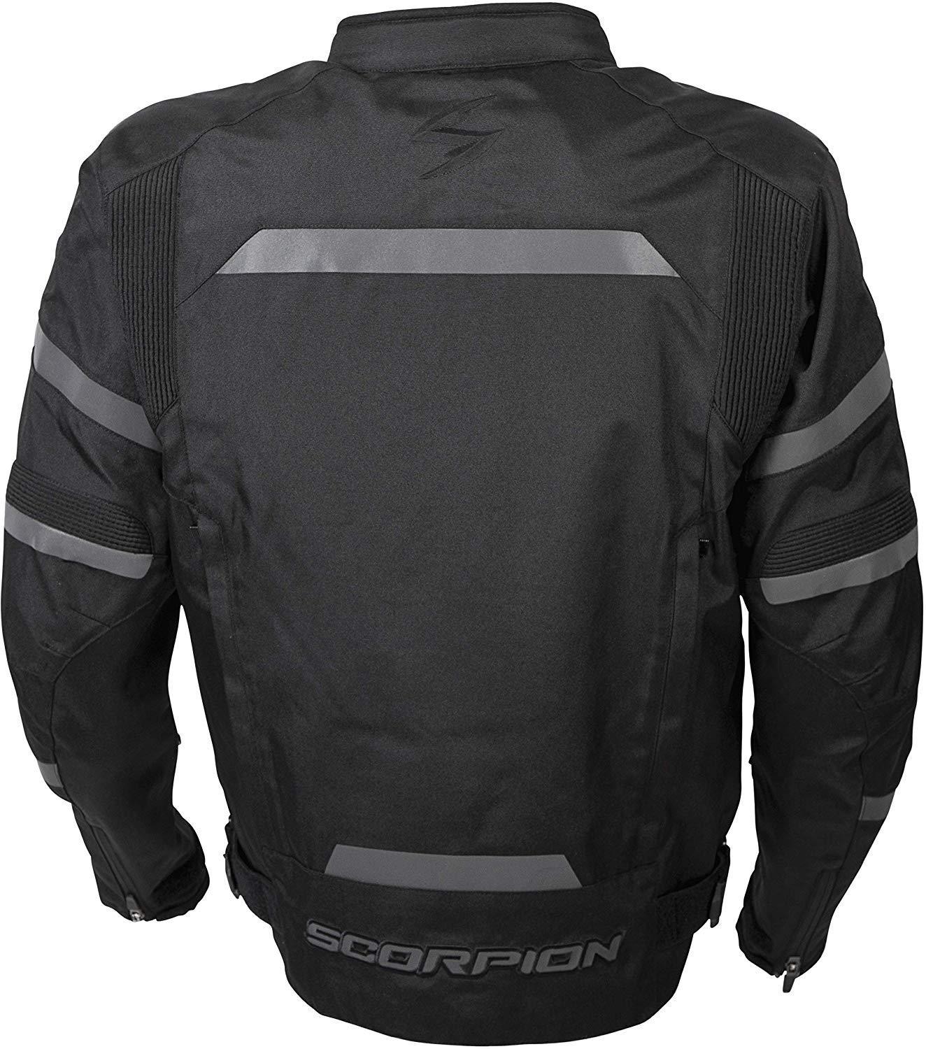 Closeout-Scorpion Phalanx Men's Black Textile Jacket