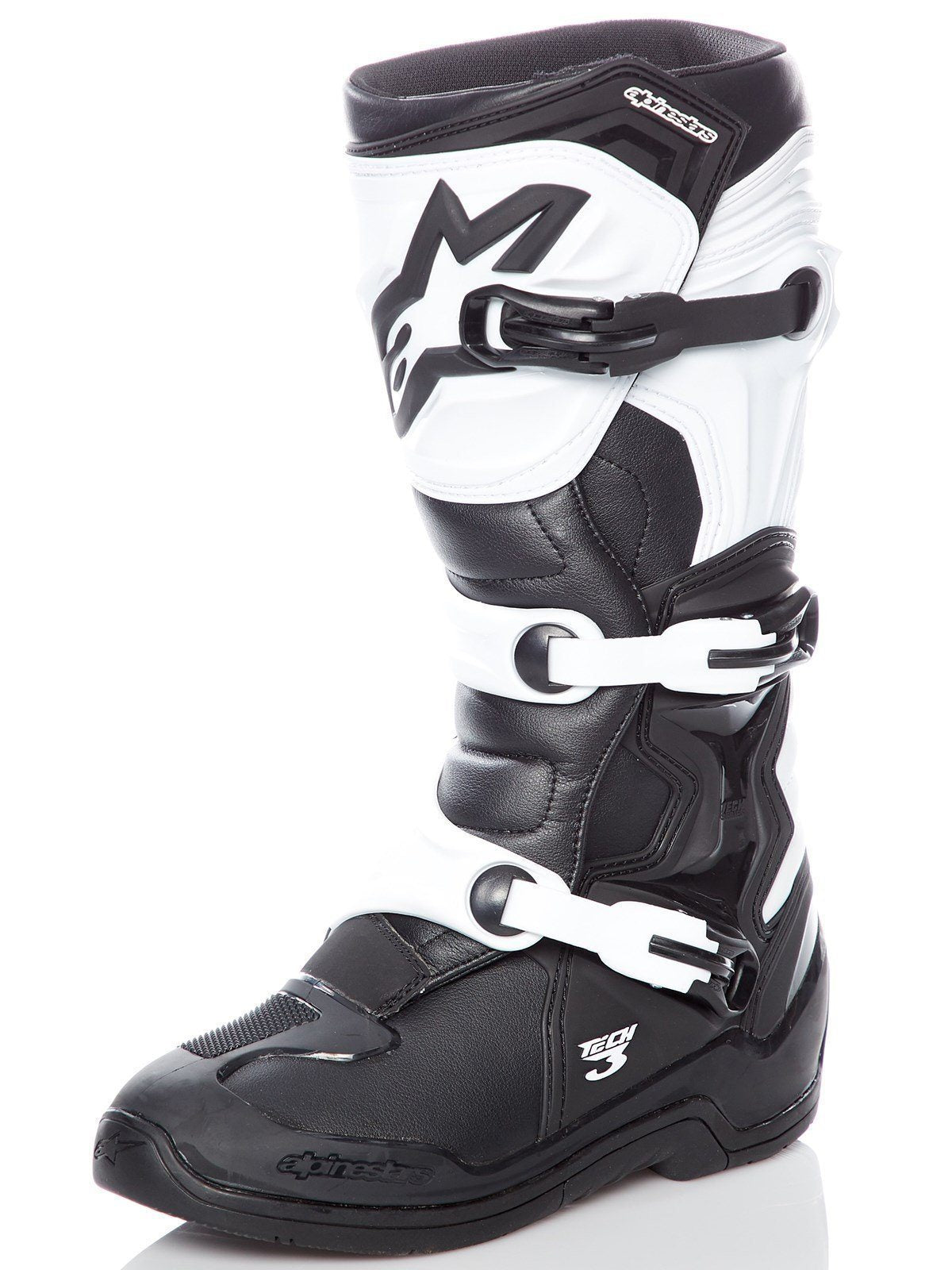 Alpinestars Tech 3 Men's Black/White Motocross Boots