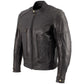 Milwaukee Leather LKM7006 Men's Classic Retro Distressed Brown Leather Jacket with CE Armor Protection