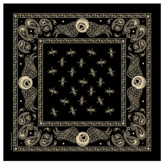 Hot Leathers BAB1060 Flying Eyeball Paisley Bandana