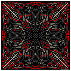 Hot Leathers BAB1074 Pinstripe Bandana