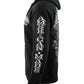 Biker Clothing Co. BCC118001 Men's Black 'American Made-Free To Ride' Motorcycle Hoodie