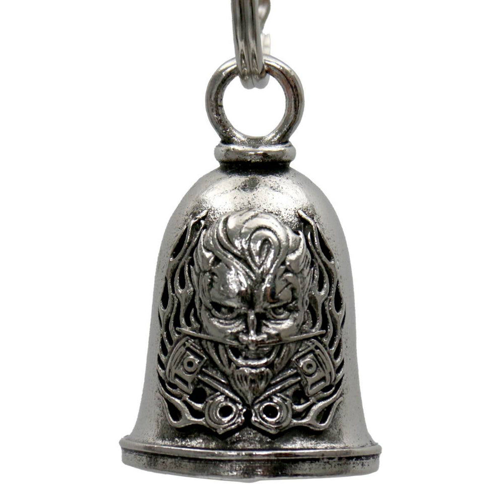 Milwaukee Leather MLB9021 'Biker Boobs - Beer Babes' Motorcycle Good Luck Bell | Key Chain Accessory for Bikers