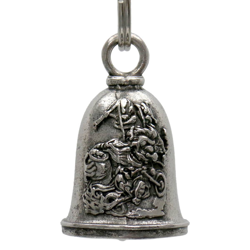 Milwaukee Leather MLB9021 'Biker Boobs - Beer Babes' Motorcycle Good Luck Bell | Key Chain Accessory for Bikers