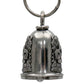 Milwaukee Leather MLB9127 One Mean Mother Motorcycle Good Luck Bell w/ Key Ring-Key Chain Accessory for Bikers