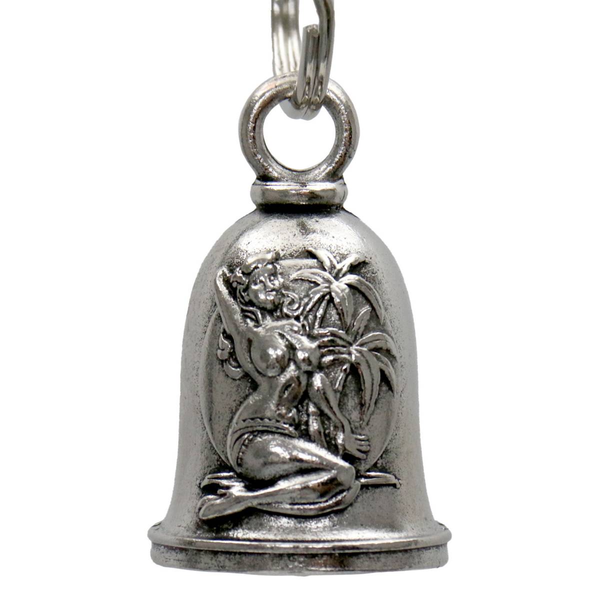 Milwaukee Leather MLB9021 'Biker Boobs - Beer Babes' Motorcycle Good Luck Bell | Key Chain Accessory for Bikers