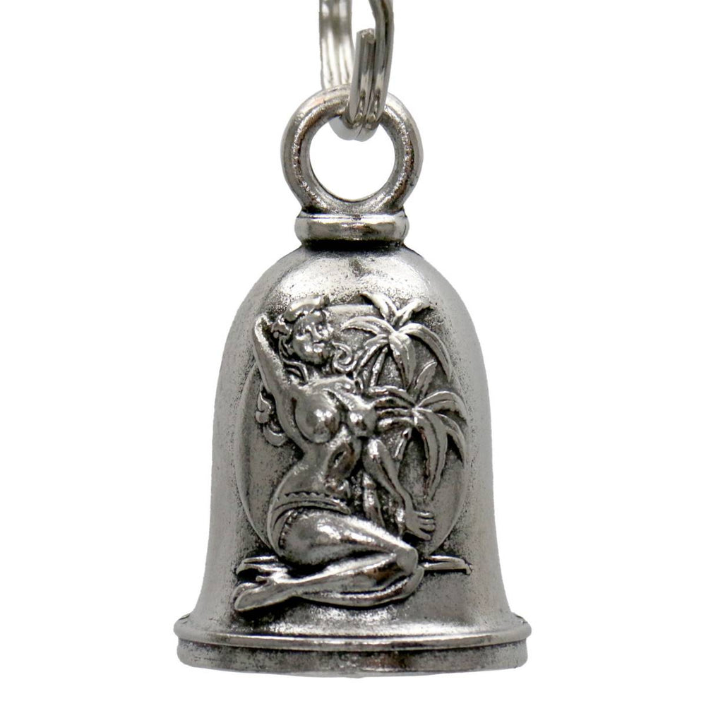 Milwaukee Leather MLB9021 'Biker Boobs - Beer Babes' Motorcycle Good Luck Bell | Key Chain Accessory for Bikers
