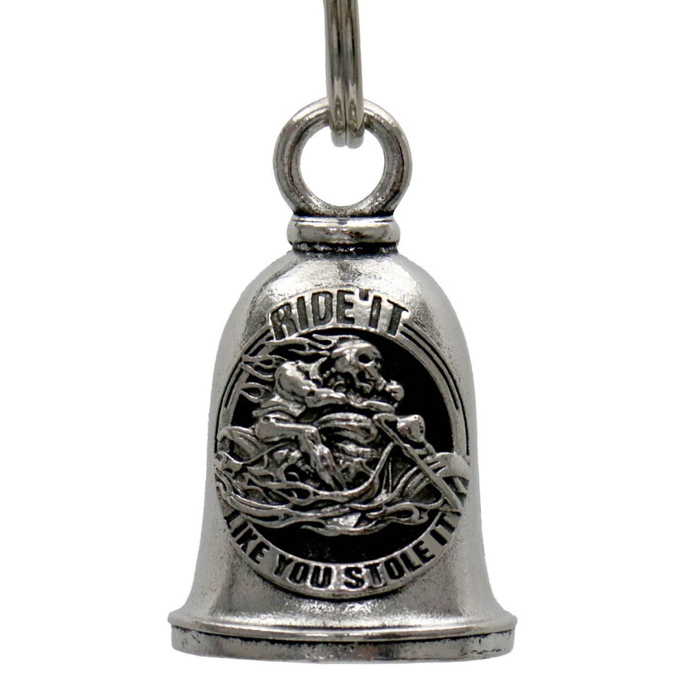 Milwaukee Leather MLB9021 'Biker Boobs - Beer Babes' Motorcycle Good Luck Bell | Key Chain Accessory for Bikers