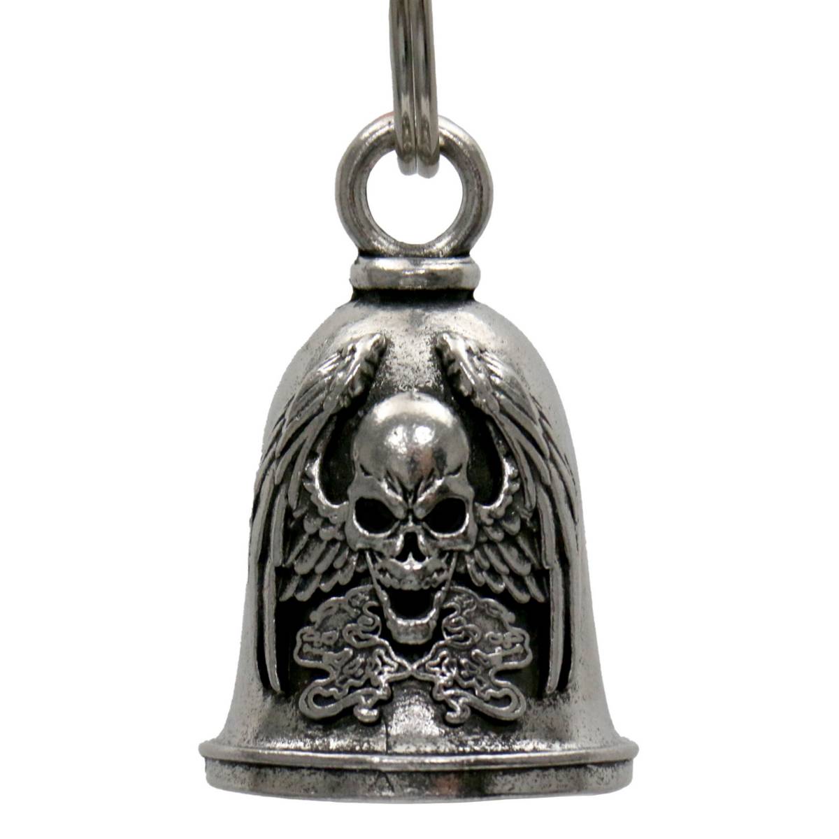 Milwaukee Leather MLB9021 'Biker Boobs - Beer Babes' Motorcycle Good Luck Bell | Key Chain Accessory for Bikers