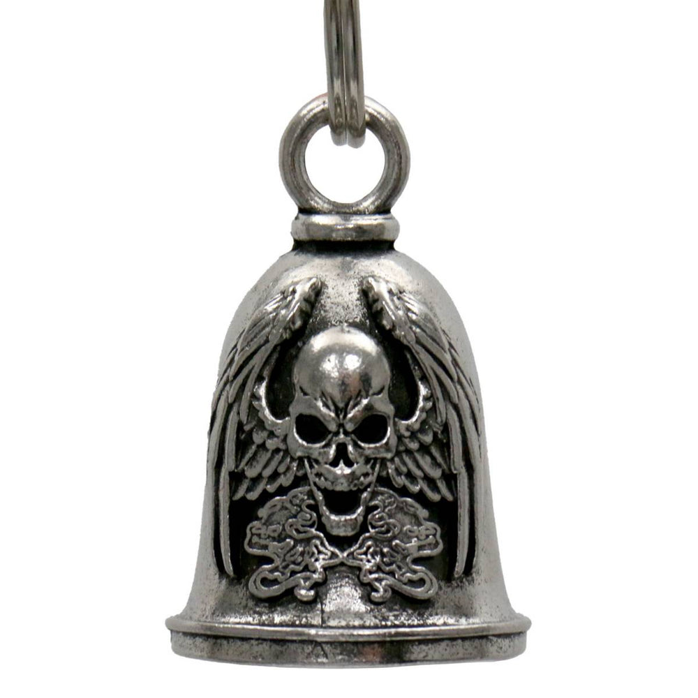 Milwaukee Leather MLB9021 'Biker Boobs - Beer Babes' Motorcycle Good Luck Bell | Key Chain Accessory for Bikers