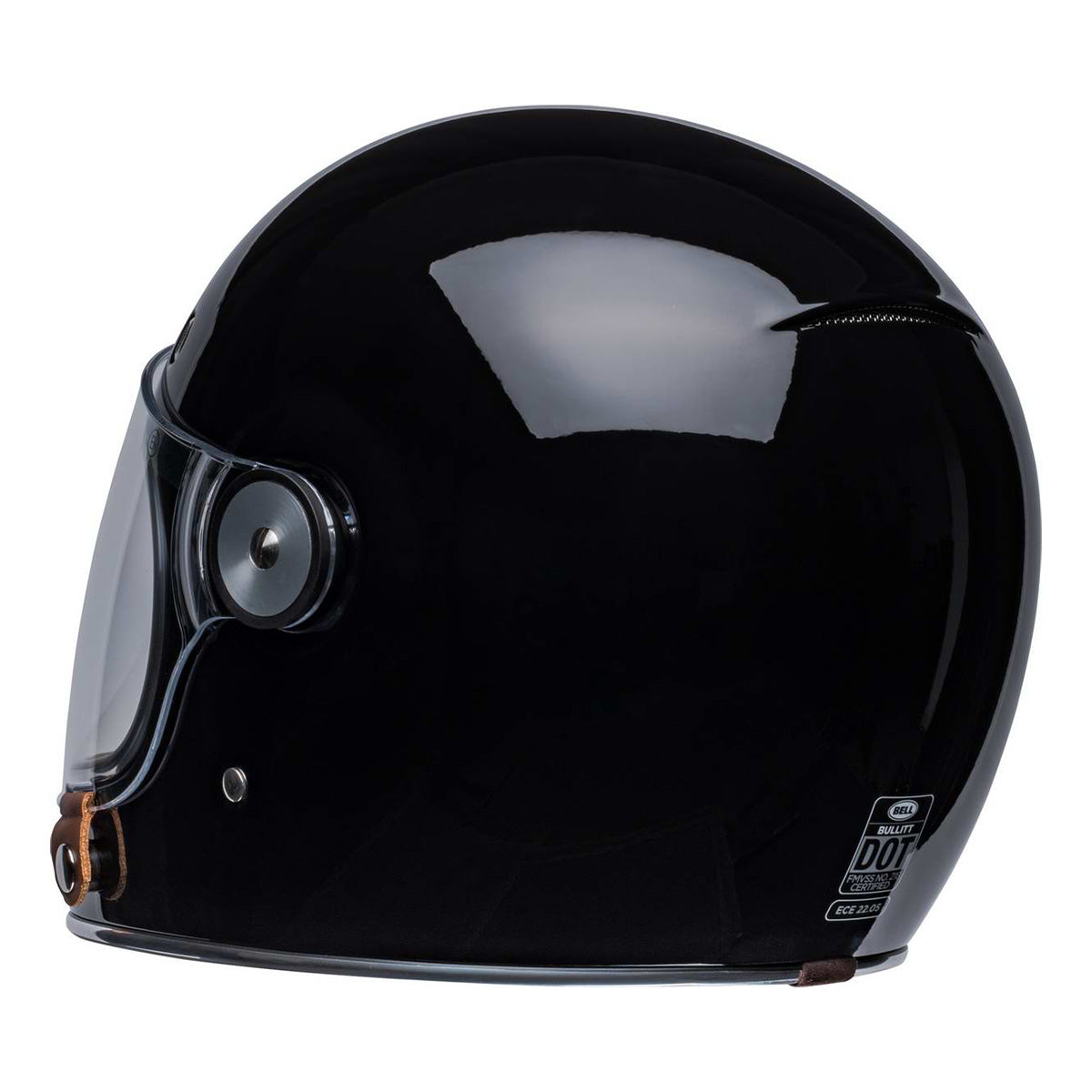 Bell Bullitt Modern Classic Solid Gloss Black Full-Face