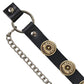 Hot Leathers BNL1024 12 Gauge Shell Medallion Boot Chain for Motorcycle Boots
