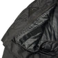 M Boss Motorcycle Apparel BOS11700 Men's Black Nylon Motorcycle Racer Riding Jacket with Reflective Piping