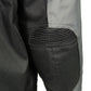 M Boss Motorcycle Apparel BOS11701 Men's Black/Grey Nylon Motorcycle Racer Riding Jacket with Mesh Panel Black