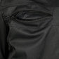 M Boss Motorcycle Apparel BOS11703 Men's Black Nylon and Mesh Motorcycle Racer Riding Jacket with Reflective Piping