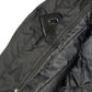 M Boss Motorcycle Apparel BOS11703 Men's Black Nylon and Mesh Motorcycle Racer Riding Jacket with Reflective Piping