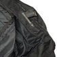 M Boss Motorcycle Apparel BOS11705 Men's Black Mesh and Nylon Motorcycle Racer Jacket with Armor Protection