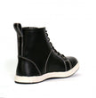 Hot Leathers BTM1014 Men's Black and White Leather 6-inch Riding Sneaker