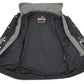 Men’s Denim Rustic and Casual Black Jean Club Style Vest with Removable Hoodie BZ7200