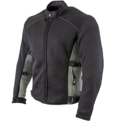 Xelement CF505 Men s Phantom Rider Black Advanced Mesh Sports LeatherUp USA
