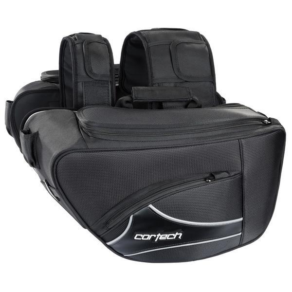 Cortech 'Super 2.0' Black Saddlebag