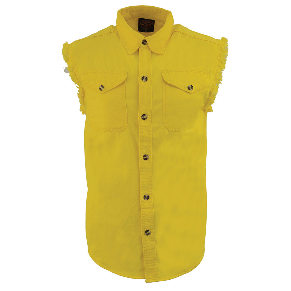 Denim shirt yellow 2025