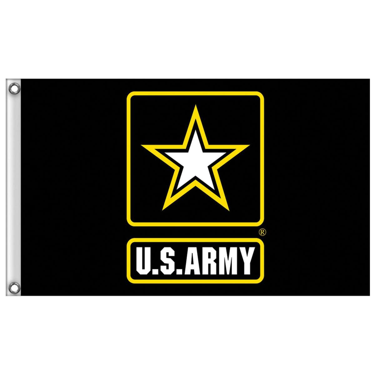 Hot Leathers U.S. Army Star Flag FGE1001