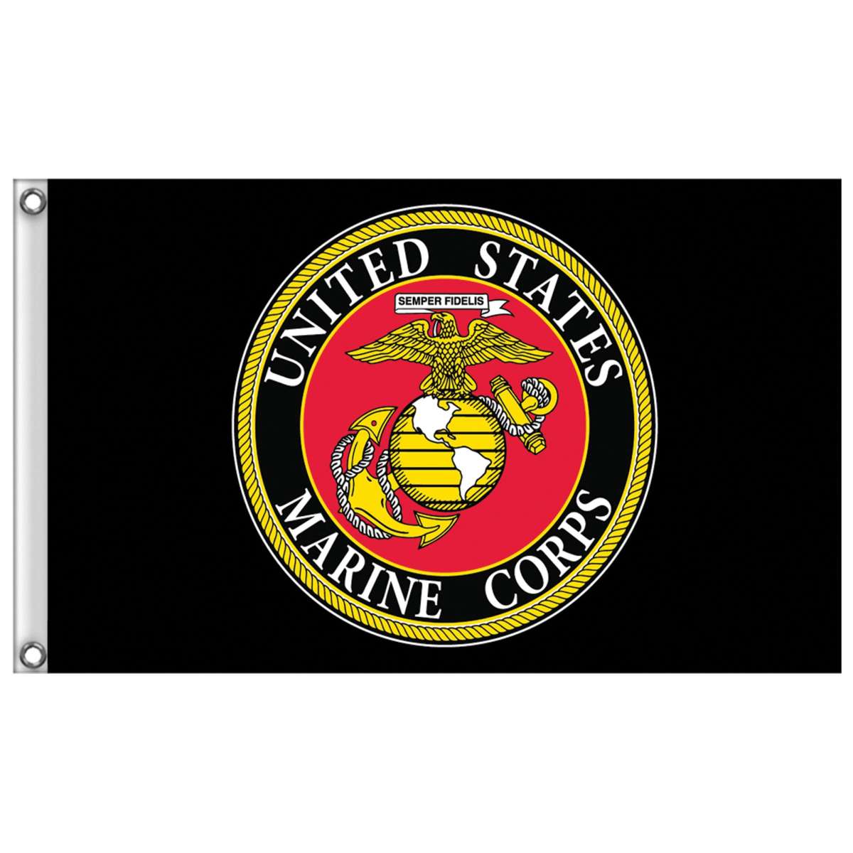 Hot Leathers United States Marine Corps Flag FGE1101