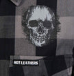 Hot Leathers FLM2101 Men's Grave Rub Flannel Long Sleeve Shirt
