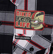 Hot Leathers FLM2104 Men's Bobber Monster Flannel Long Sleeve Shirt