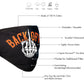 Milwaukee Leather FMD1015 Men's 'The Flip' 100 % Cotton Protective Face Mask with Optional Filter Pocket
