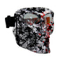 Hot Leathers FMP1003 "Star Skull" Polypro Face Mask with G-Tech Lenses