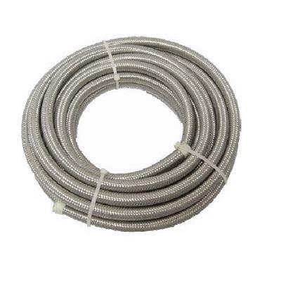 HardDrive Stainless Steel Oil/Fuel Line 3/8 in. Braided 25ft Hose for Harley Da