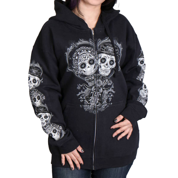 Hot Leathers Hoodies and Sweatshirts LeatherUp USA