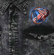 Hot Leathers GMD5472 Men's Hoop Eagle Dyed Sleeveless Denim Shirt