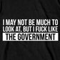 Hot Leathers Men's Like The Government T-Shirt GMS1502