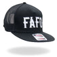 Hot Leathers FAFO Snapback Hat with Under Bill Print GSH4005