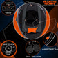 Milwaukee Helmets H510 Gloss Black Chit-Chat Full Face Wireless Motorcycle Helmet-Stream Music-Phone Calls