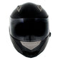 Milwaukee Helmets H510 Gloss Black Chit-Chat Full Face Wireless Motorcycle Helmet-Stream Music-Phone Calls