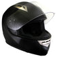 Milwaukee Helmets H510 Gloss Black Chit-Chat Full Face Wireless Motorcycle Helmet-Stream Music-Phone Calls