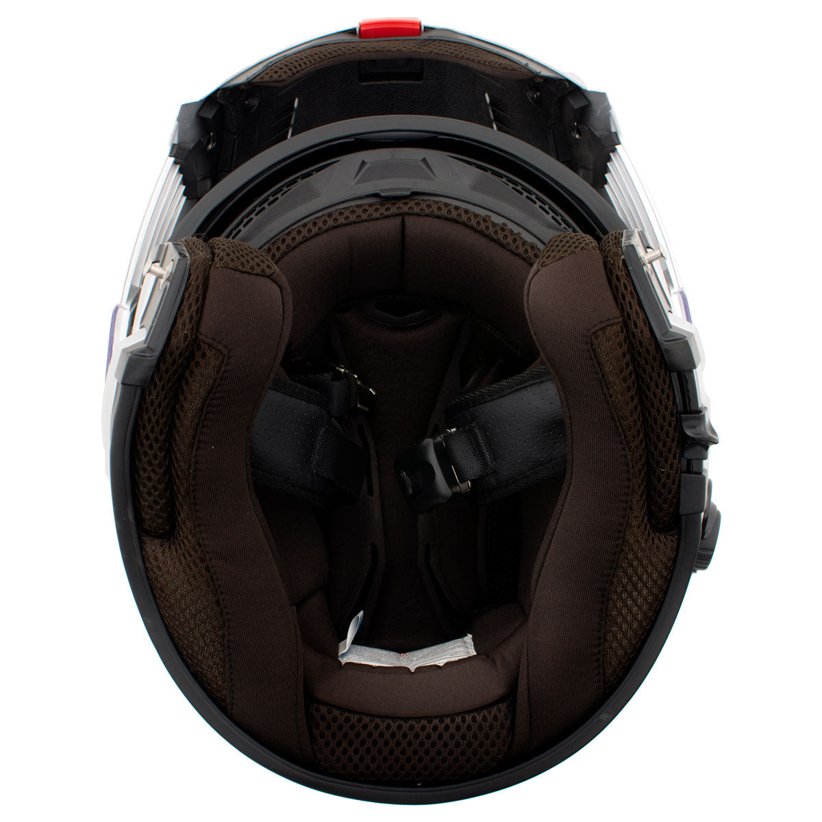 Milwaukee Helmets H7010 Flat Gray Mayday Modular Full Face Wireless Motorcycle Helmet-Stream Music-Phone Calls
