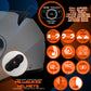 Milwaukee Helmets H7010 Flat Gray Mayday Modular Full Face Wireless Motorcycle Helmet-Stream Music-Phone Calls