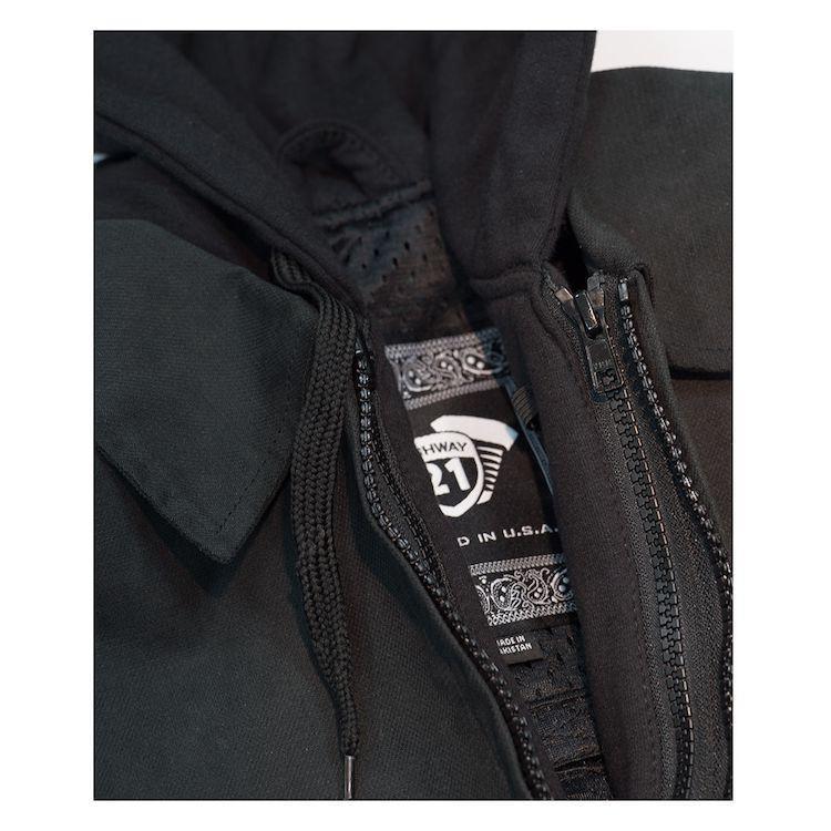 Highway 21 Gearhead Men's Black Textile Jacket with Armor