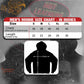 Hot Leathers GMS4023 Men’s Shredder Skull Black Hoodie Sweatshirt
