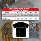 Hot Leathers GMS155 Black Never Surrender Trump T-Shirt