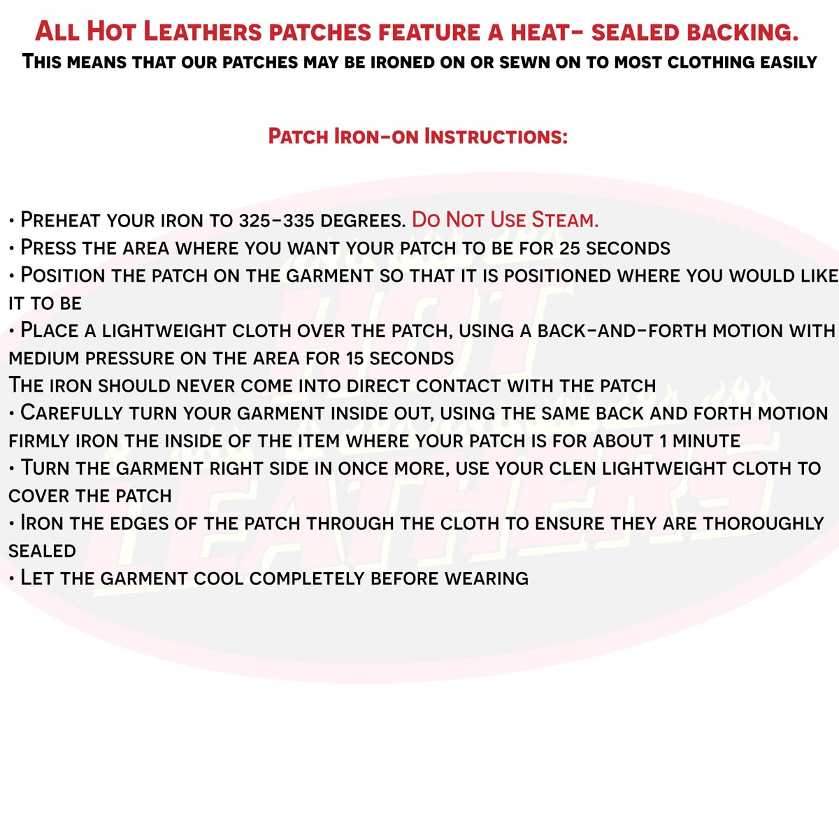 Hot Leathers Vet Patch PPL9060