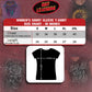 Hot Leathers GLR1521 Ladies Riding Is Everything Charcoal T-Shirt