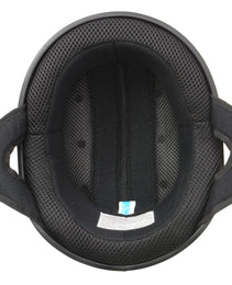 Hot Leathers HLD1050 Glossy Silver Motorcycle DOT Approved Skull Cap Half Helmet Biker